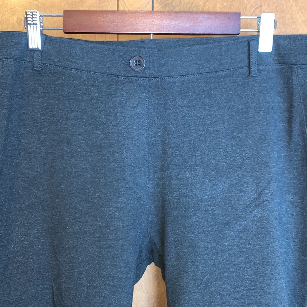 Betabrand Dark Gray Stretch Ponte Pants